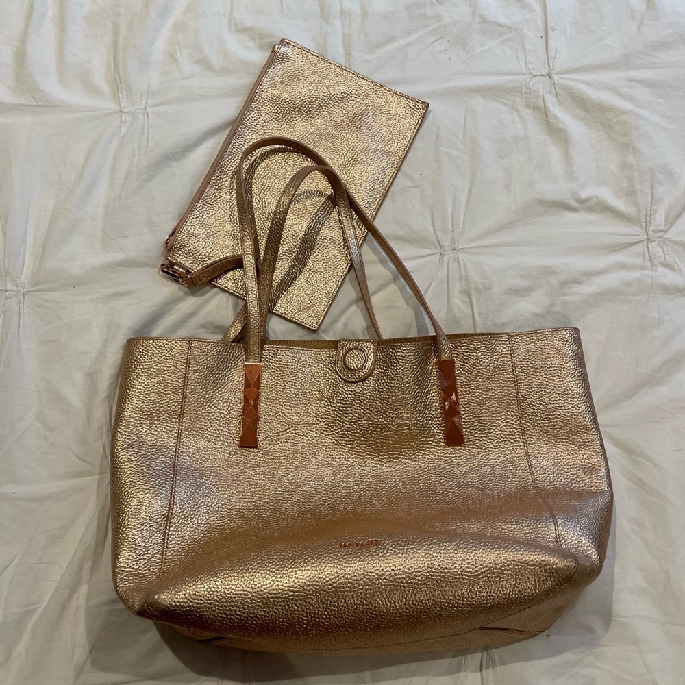 Preowned Ted Baker Rose Gold Tote